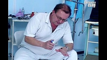 Preview 1 of Cynthia Moaning Blonde Shagged 1 - Teen brunette hairy pussy gyno speculum exam
