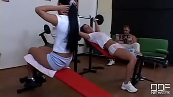 Preview 1 of German Penis Penetration - Non stop full body aerobic work out