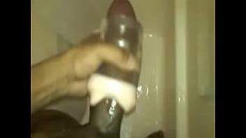 Preview 4 of Fat Boy And Big Cock - Shower Jerk