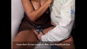 Preview 2 of Baru Masuk Sikit Sakit - Mina He massages her cunt while masturbating himself