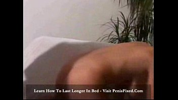 Preview 4 of Baru Masuk Sikit Sakit - Mina He massages her cunt while masturbating himself
