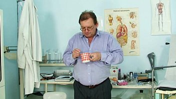 Preview 1 of Get Caught Siblings - Grandma feels embarrassed during a gyno exam
