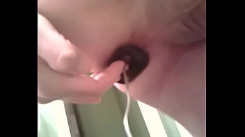 Preview 3 of Geile Omi - Male Toying Ass While Watching Porn