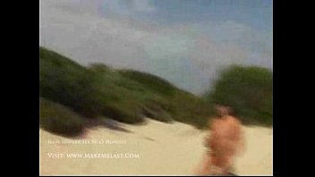 Preview 2 of Chain Love Com - Katie was brushed up by the sand