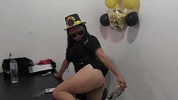 Preview 3 of All Organs - The new executive moans like a whore while trying the anal plug her boyfriend gave her.