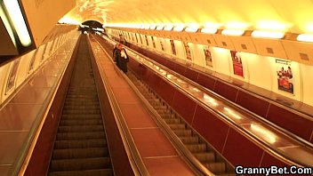 Preview 1 of Real Mom And Son Kissing Videos - Guy picked up fat mom in the metro