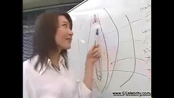 Preview 1 of Rough Dry Jumping - She does erotic things in school