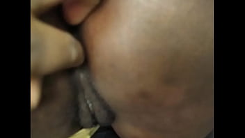 Preview 4 of Amateur Chained Bed - Round amateur black ass
