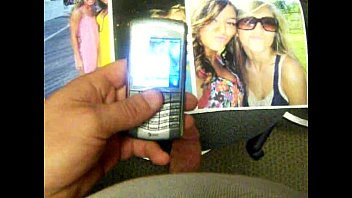 Preview 1 of Deshi Smallage - David masturbating onto pics of Taylor,  Kailey and Jessica