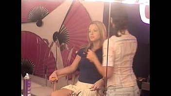 Preview 3 of Mathor Dotar - Smoking hot babes masturbating behind the scenes of a porn company
