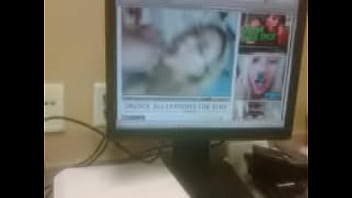 Preview 1 of Birthday Suprises To Daddy Gf - Guy watching porn and cumming on girls pics