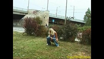 Preview 3 of Xxx Ex Is - Huge fountains of pee outdoor