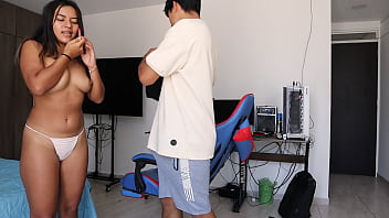 Preview 2 of Bist Sexy Xxx - novia infiel habla con su pareja mientras folla con su amante