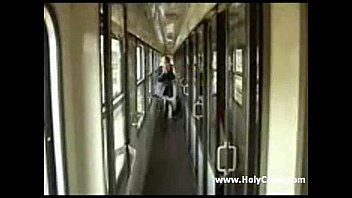 Preview 4 of Shara Desert - Fucking on the train