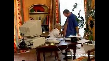 Preview 2 of Indian Old Ledy - Office Fucking for French MILF
