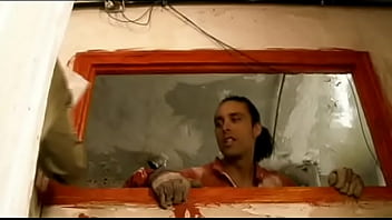Preview 1 of Liam Chaturbate - Sexy Blonde Architect Yessy Gets DP Gangbang by Construction Workers
