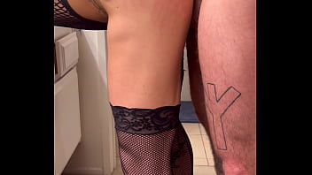 Preview 3 of Too Young Student - The neighbor came over to fix my sink and I ended up getting creampied