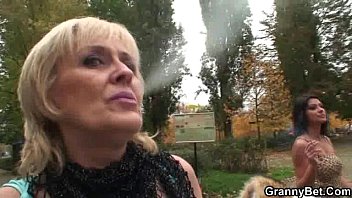 Preview 1 of Vvx Mouthful - Granny whore fucked by young guy
