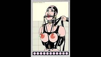 Preview 2 of Big Boob Mommy Lesbian - Classic Horror BDSM Sado Artworks