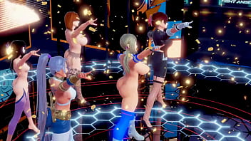 Preview 4 of Mom Vibrator Hidden - Fight Angel - Dance Girls