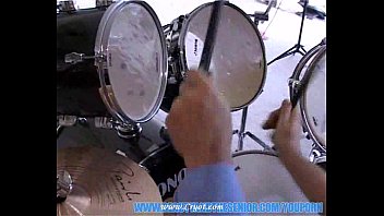 Preview 1 of Charming Blonde Milf Fisting - After the drums I rammed that girl