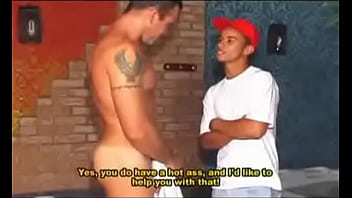 Preview 2 of Foda Mota 21 Old - Two young latin hunks fucking each other
