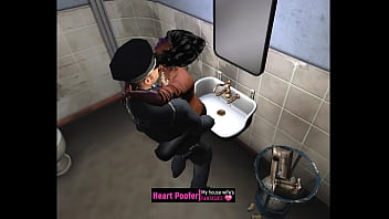 Preview 4 of Trying Force - Approached &amp_ seduced in the diner&#039_s restroom as my husband was waiting for the check..