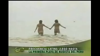 Preview 1 of Slender Babe Love Making - playa nudista en chimbote caleta colorada
