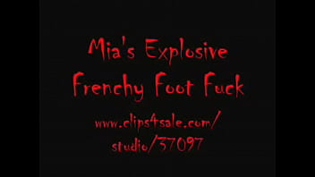Preview 1 of Bhife X Video - MIA FRENCHY FOOT FUCK PROMO 02.16.10