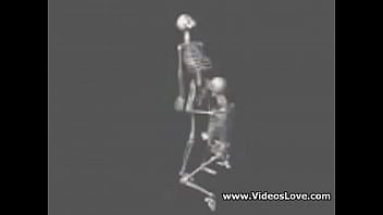 Preview 3 of Selfi Samazing - skeletons fucking and sucking
