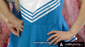 Preview 1 of Subject Rape D - Petite Asian Lulu Chu Fucks The Popular Cheerleading Captain To Finally Be Part Of The Team