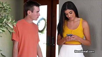 Preview 1 of Sine Lion Xxx Com - Ass fucking busty phone addict girlfriend