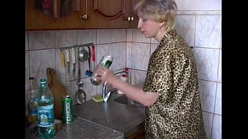 Preview 1 of Rihanan Fucking - Irena in the kitchen