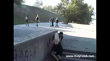 Preview 3 of Wait Gall Xx - Hot European Girl Fucks In The Park