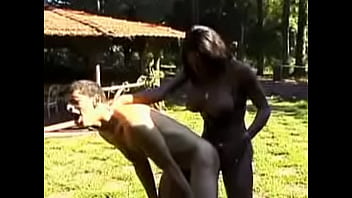 Preview 2 of Taboo Mother Exchange - outdoor shemale sex