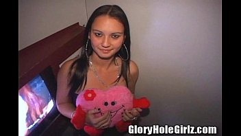 Preview 1 of Amateurs Im Staffordshire - Teenage Toni at the Glory HOle