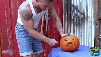Preview 1 of Orgasme Wet Farting Pussy - TRAILERTRASHBOYS Colt Spence Raw Fucks Tryp Bates Outdoors