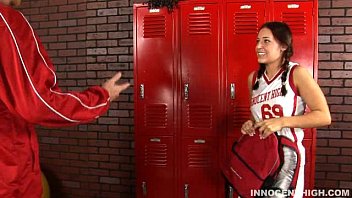 Preview 1 of Weding Tits - naughty brunette fucked in the lockerroom