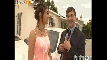Preview 1 of Ava Adam Close - Hot Teen Slut Danis Pre-Dance Limo Sex Ride
