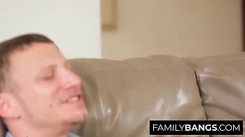 Preview 1 of Rumah Teman - FamilyBangs.com ⭐ Stepmom Fuck Stepson after Five Years of No Sex,  Nina Elle,  Mr Pete