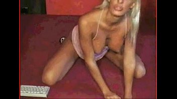 Preview 3 of Cute Girl Hard Fuck Forced Video - blonde with big tits plays with her pussy