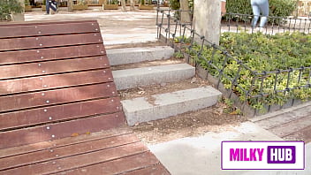 Preview 3 of Karla Kush Blacked - Uruguaya Tetona pillada en el Parque Publico le gusta FOLLAR