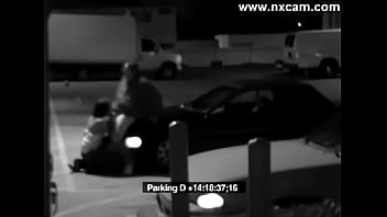 Preview 3 of Secred Games Indian - Security Camera Captures Blowjob on Car