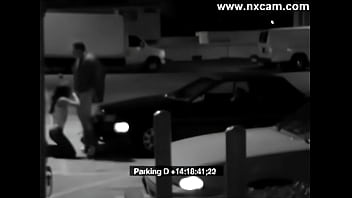 Preview 4 of Secred Games Indian - Security Camera Captures Blowjob on Car
