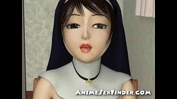 Preview 1 of Beard Cock - 3D Nun Squirting!