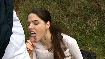 Preview 3 of Juli Cash Big Ass - brunette teen sucks stranger