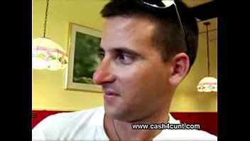 Preview 3 of Drinking Milk From Boombs - Waitress paid to strip down