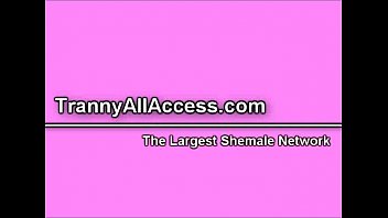 Preview 2 of Sunny Leone Naked X 2018 - Tranny Fucked Til She Cums!