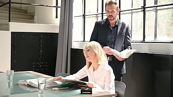 Preview 1 of Senior Cut Xxx - Horny Student Sky Pierce Tempts Teacher Into Stuffing Her Pussy GP2929