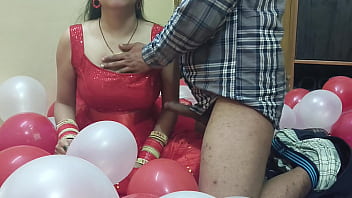 Preview 2 of Jaoa Bus - First Night of a Newly Married Desi Beautiful Hot Wife Fucked by Husband in Hindi
